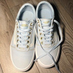 Vans Pastel/Baby Blue Womens in 6.5